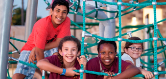 Kids Playing at Innovation Park
