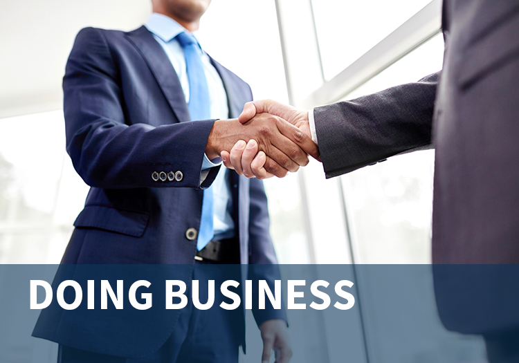 doing business