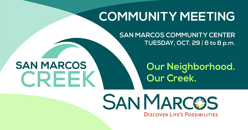 Creek Project Community Meeting Oct. 29, 2019