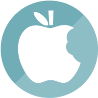 Organics recycling icon