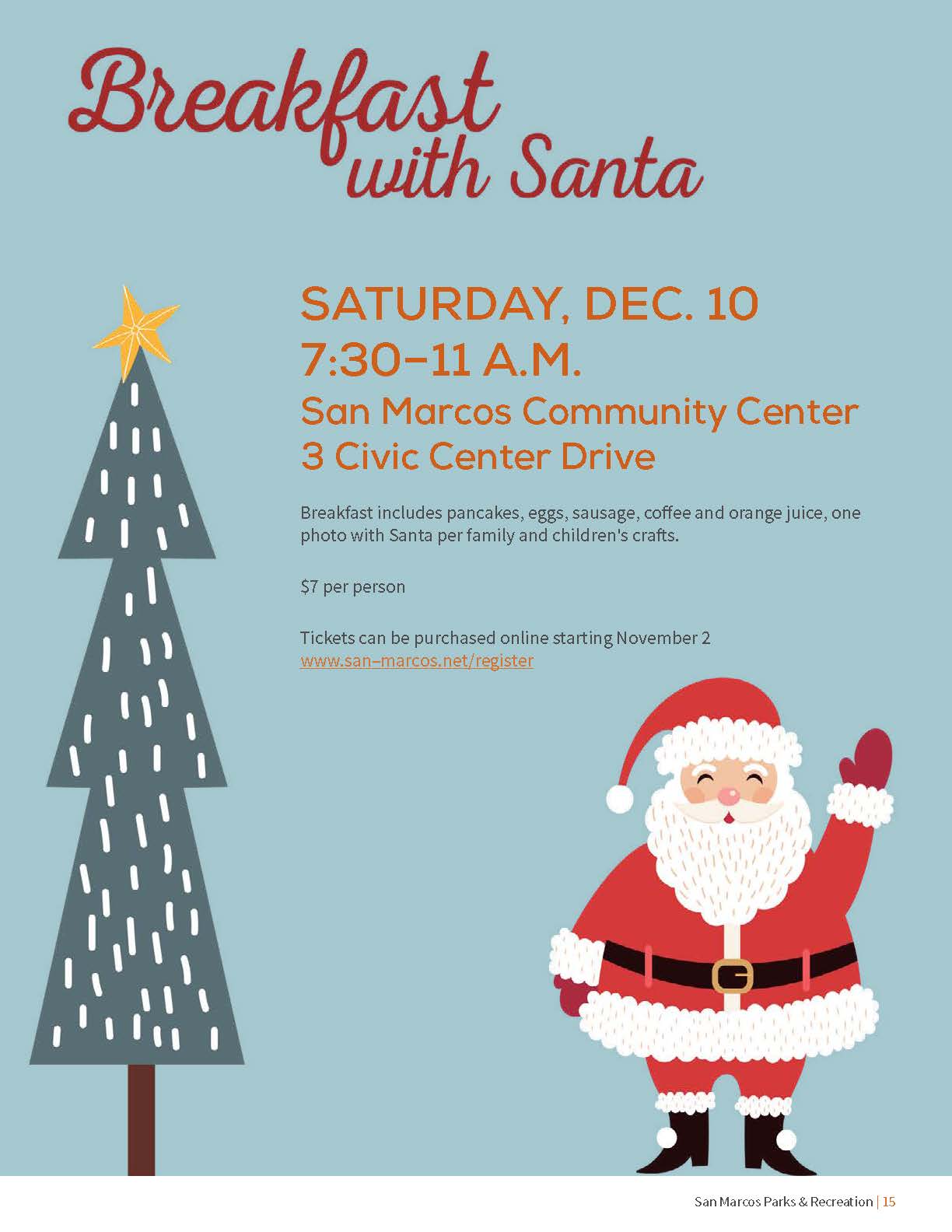 Breakfast with Santa