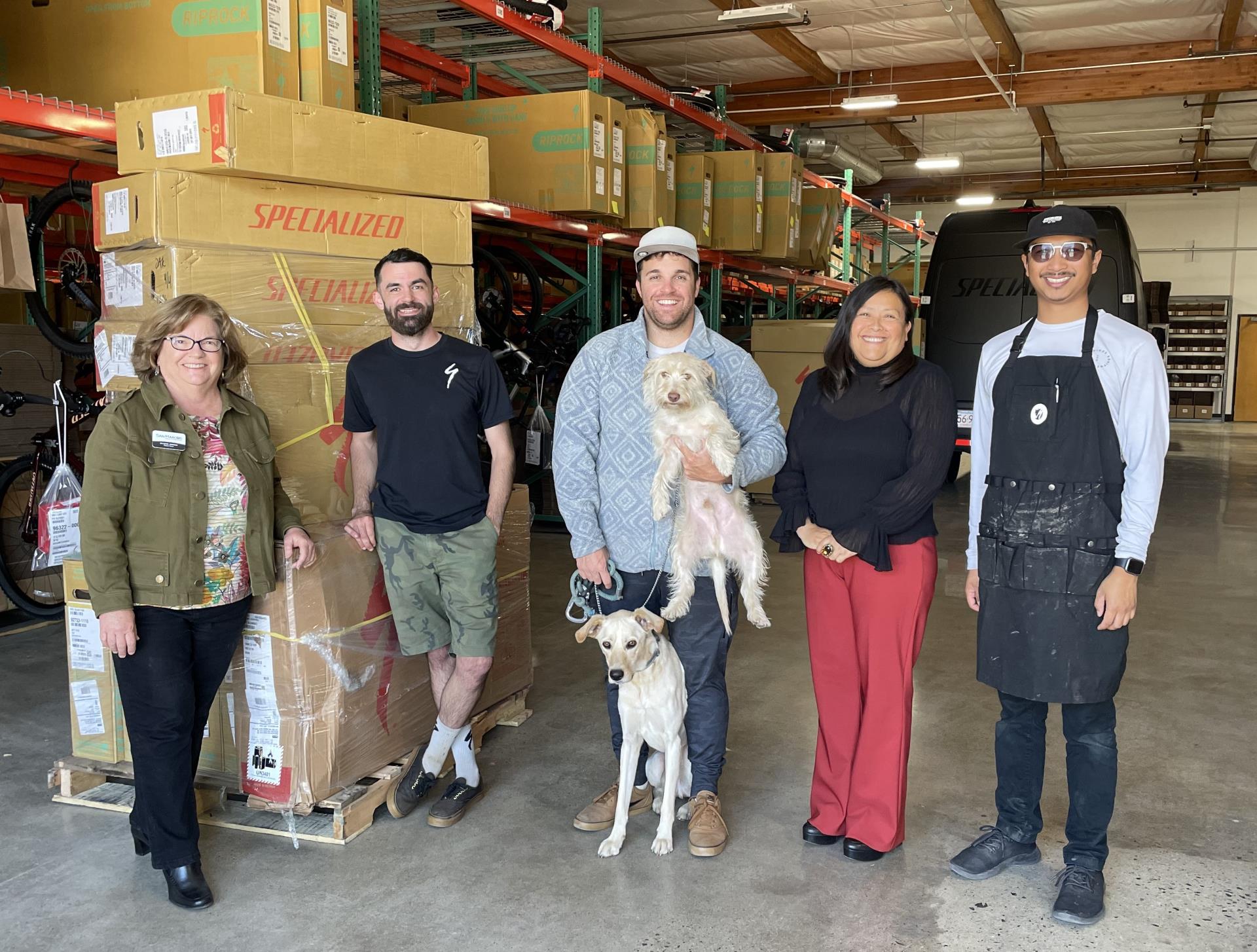 Specialized Bikes Group Photo