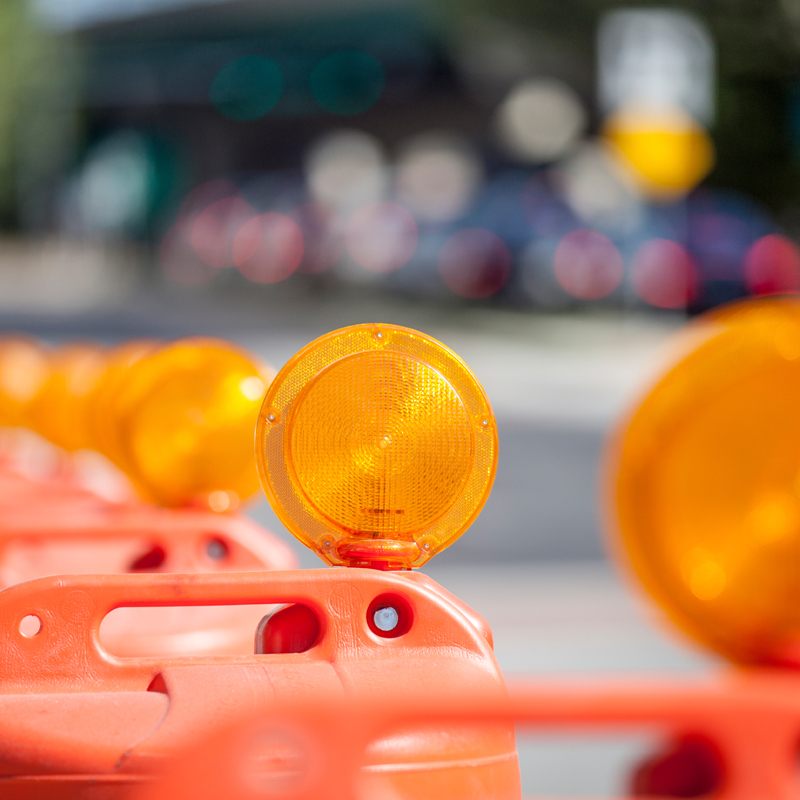 Road Work and Traffic Alerts