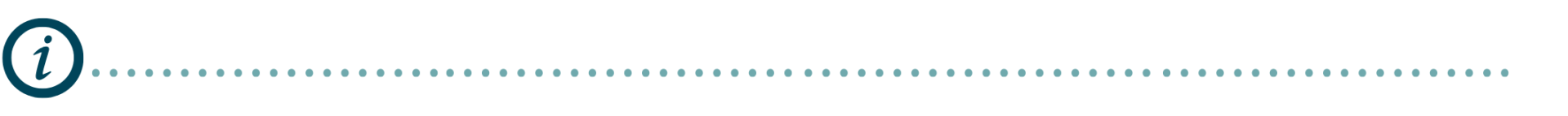 info button for footer