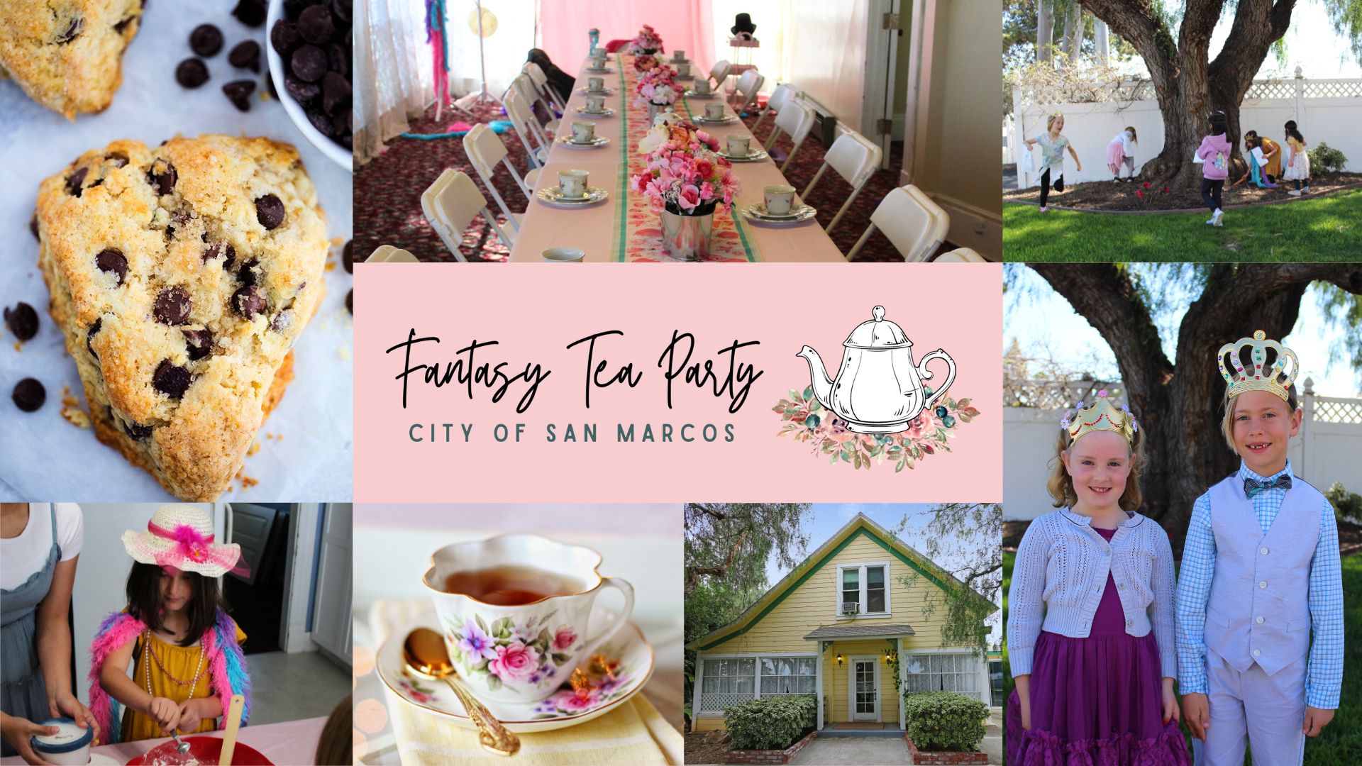 Fantasy Tea Party Slide