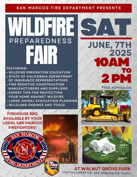 2025 Wildfire Preparedness Fair Flyer