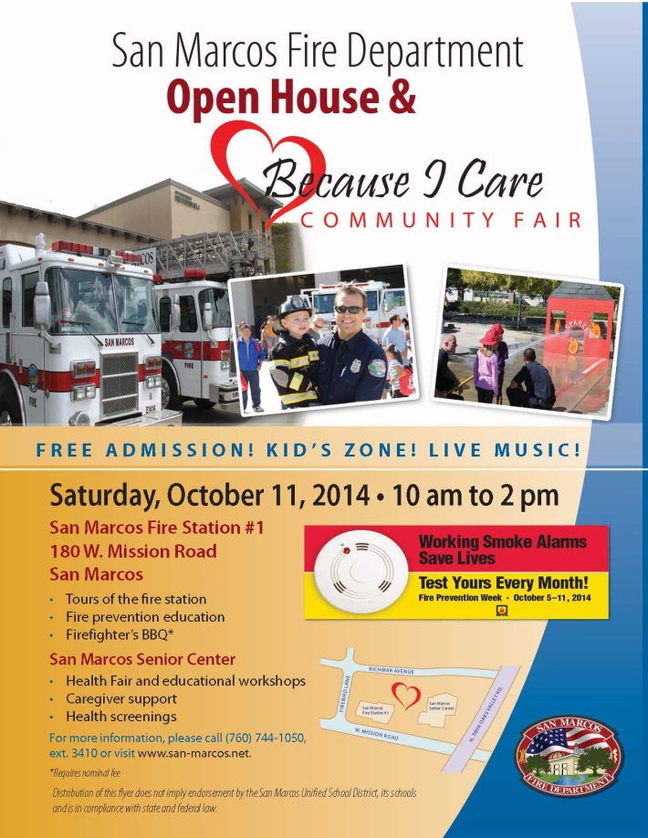 SMFD Open House 2014