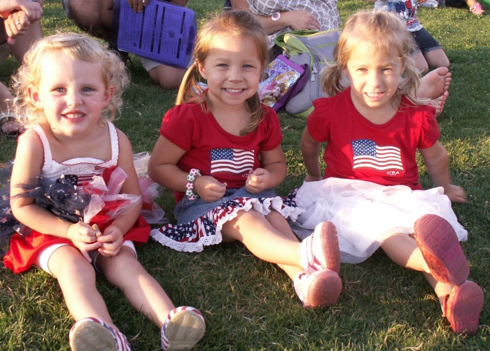 4th of July girls