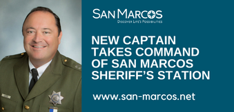 New captain takes command of San Marcos Sheriff's Station