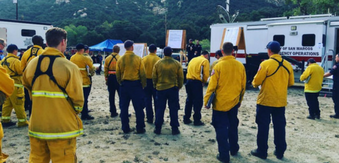 SMFD participates in San Diego County Wildland Fire Drill