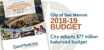 City adopts Fiscal Year 2018-19 Budget